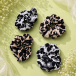 Abstract Print Hair Scrunchie