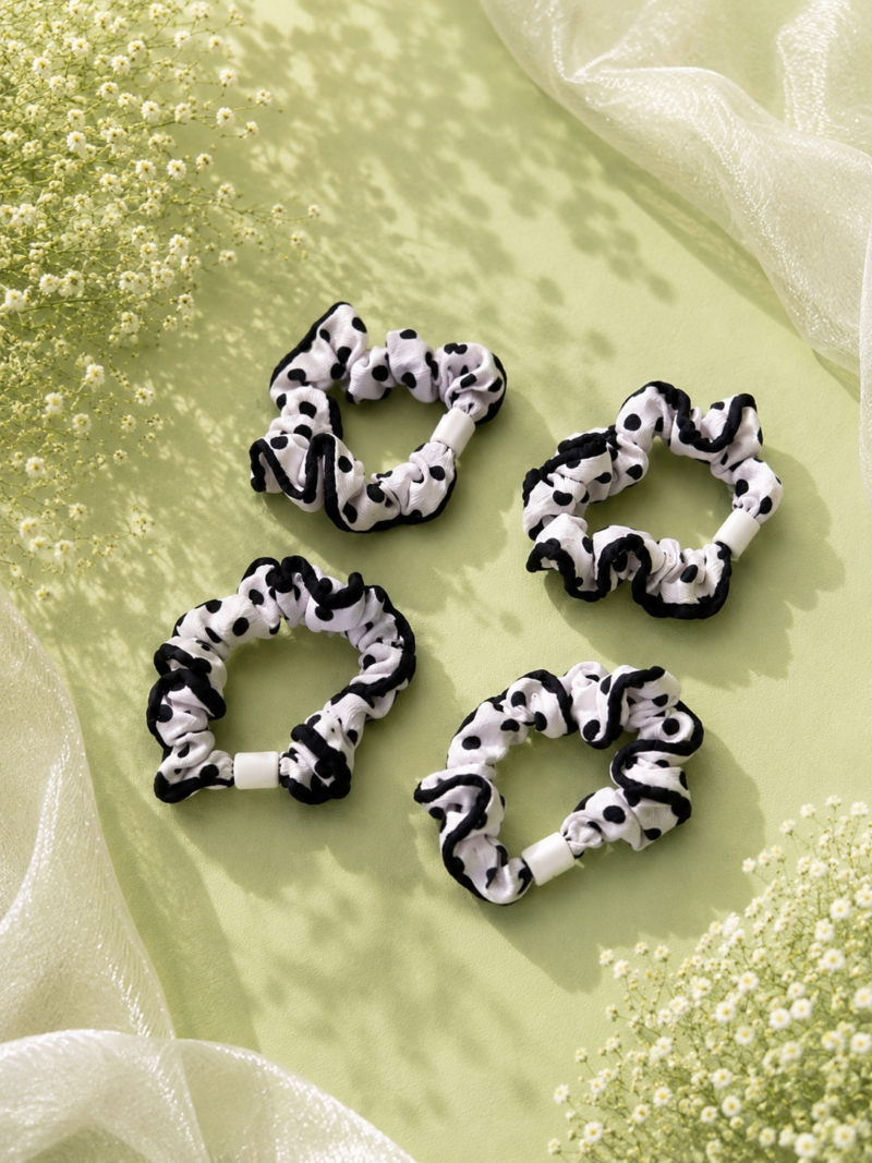 Polka Dot Mini Hair Tie Polka Dot Mini Hair Tie
